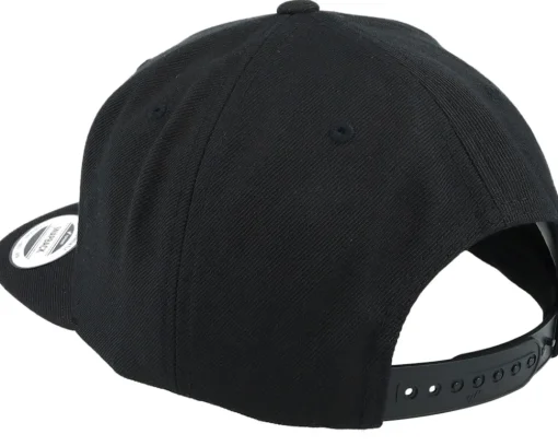 Snapback-Born To Ride Skull & Pistons Patch Black Snapback -