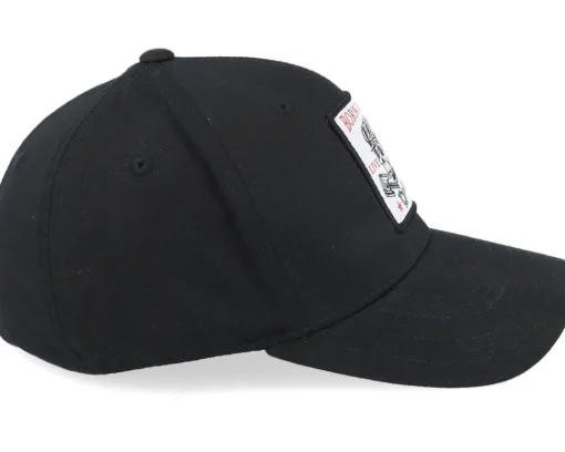 Hot Born To Ride Skull & Pistons Patch Black Flexfit -