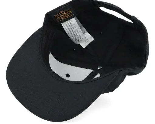 Snapback-Born To Ride Skull & Pistons Patch Black Snapback -