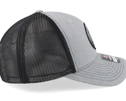 Trucker-Wild Spirit Skull Mountain 112 Heather Grey/Black Trucker -