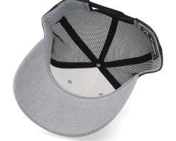 Trucker-Wild Spirit Skull Mountain 112 Heather Grey/Black Trucker -