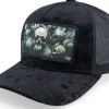 Trucker-Scenes Skulls Horror Velvet Black/Black A-frame Trucker -