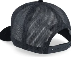 Trucker-Scenes Skulls Horror Velvet Black/Black A-frame Trucker -