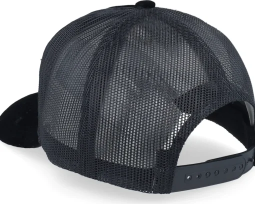 Trucker-Scenes Skulls Horror Velvet Black/Black A-frame Trucker -