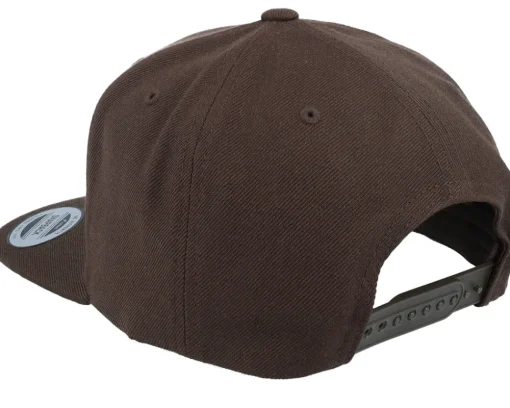 Snapback-Wild Spirit Small Box Mountain Patch Brown Snapback -