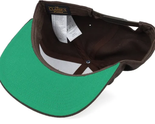 Snapback-Wild Spirit Small Box Mountain Patch Brown Snapback -