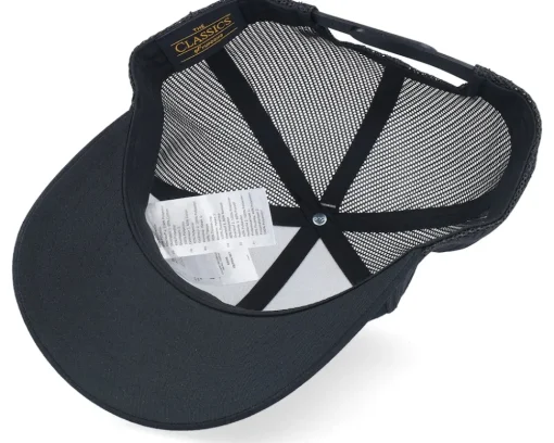 Trucker-Wild Spirit Small Engraved Mountain Black Trucker -
