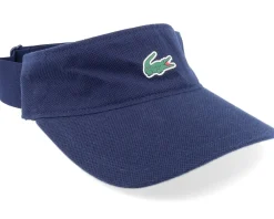 Clearance Lacoste Small Logo Navy Blue Visor -