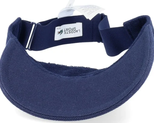 Clearance Lacoste Small Logo Navy Blue Visor -