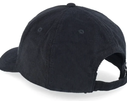 Dad Cap-Wild Spirit Small Mountain Black Patch Cord Black Dad Cap -