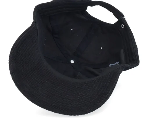 Dad Cap-Wild Spirit Small Mountain Black Patch Cord Black Dad Cap -