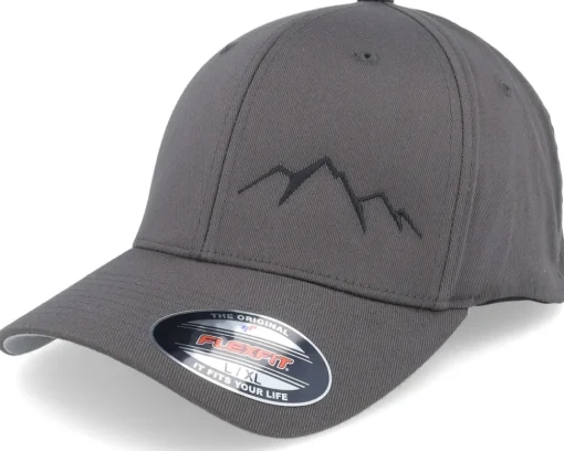 Flexfit-Wild Spirit Small Mountain Black/Dark Flexfit - Grey