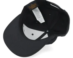 Snapback-Wild Spirit Small Mountain Brown Patch Black Snapback -