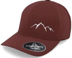 Flexfit-Wild Spirit Small Mountain Delta Maroon Flexfit - Red