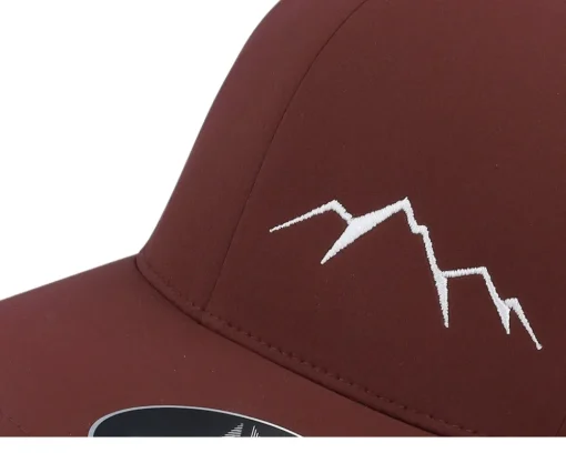 Flexfit-Wild Spirit Small Mountain Delta Maroon Flexfit - Red