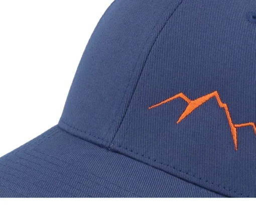 Flexfit-Wild Spirit Small Mountain Orange/Navy Flexfit - Blue