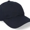 Dad Cap-Lacoste Small Side Logo Pu Strap Dad Cap - Black