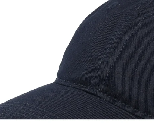 Dad Cap-Lacoste Small Side Logo Pu Strap Dad Cap - Black