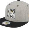 Clearance Lucid Smile Smile Eyes Heather Grey/Black Snapback -