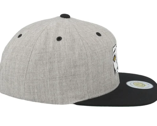 Clearance Lucid Smile Smile Eyes Heather Grey/Black Snapback -