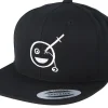 Clearance Iconic Smiley Knife Black Snapback -