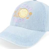 Sale Billabong Smiley Smiley Wash Denim Dad Cap -