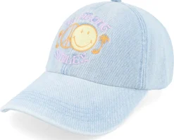 Sale Billabong Smiley Smiley Wash Denim Dad Cap -