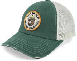 Trucker-American Needle Smokey Bear Orville Green/Stone Trucker -