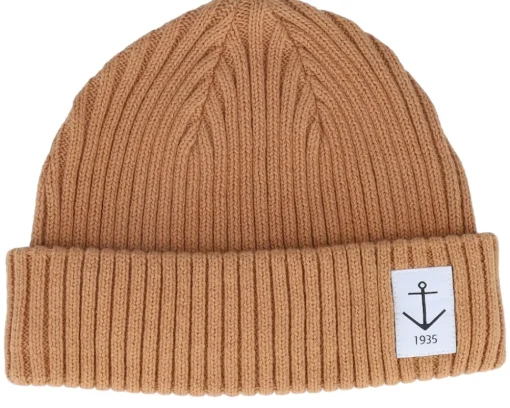 Short Beanies-Resteröds Smula Burgundy Short Beanie - Red
