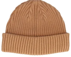 Hot Resteröds Smula Light Brown Short Beanie - Beige