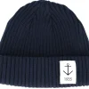 Outlet Resteröds Smula Organic Navy Short Beanie -