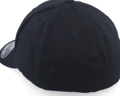 Flexfit-Iconic Snusk 3d Black Logo Black Flexfit -