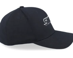 Flexfit-Iconic Snusk 3d Black Logo Black Flexfit -
