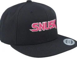 Snapback-Iconic Snusk 3d Pink Logo Black Snapback -