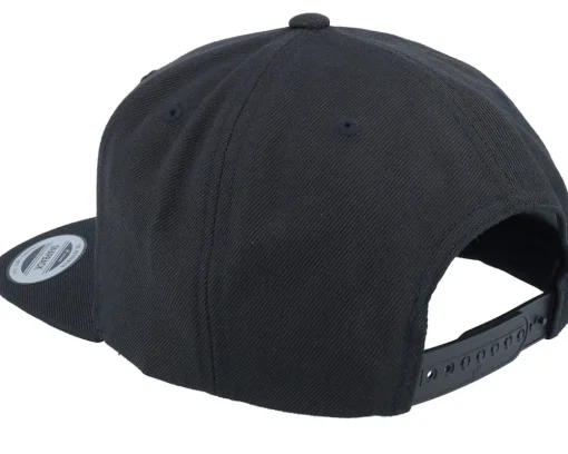 Snapback-Iconic Snusk 3d Pink Logo Black Snapback -