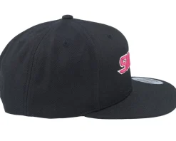 Snapback-Iconic Snusk 3d Pink Logo Black Snapback -