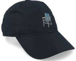 Dad Cap-Dedicated Soft Cap Lawn Chair Black Dad Cap -