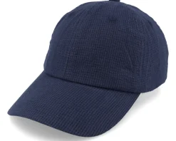 Dad Cap-Levi's Soft Cap Seersucker Navy Dad Cap -