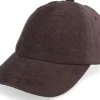 Hot Dedicated Soft Cap Slussen Corduroy Base Coffee Dad Cap - Brown
