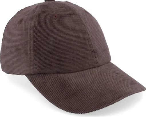 Hot Dedicated Soft Cap Slussen Corduroy Base Coffee Dad Cap - Brown