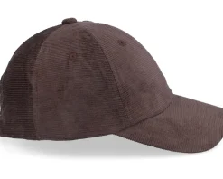 Hot Dedicated Soft Cap Slussen Corduroy Base Coffee Dad Cap - Brown