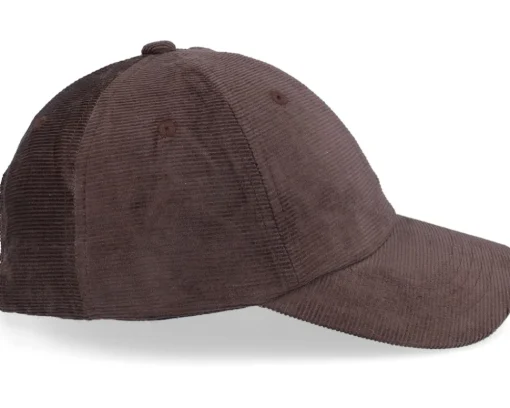 Hot Dedicated Soft Cap Slussen Corduroy Base Coffee Dad Cap - Brown