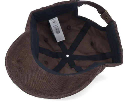 Hot Dedicated Soft Cap Slussen Corduroy Base Coffee Dad Cap - Brown