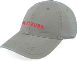 Fashion Dedicated Soft Cap Slussen Les Fleurs Olive Green Dad Cap -