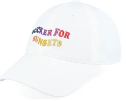 Hot Dedicated Soft Cap Slussen Sucker For Sunset Off-white Dad Cap -
