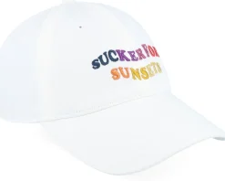 Hot Dedicated Soft Cap Slussen Sucker For Sunset Off-white Dad Cap -