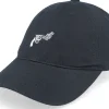 Hot Dedicated Soft Cap Slussen The Knotted Gun Black Dad Cap -