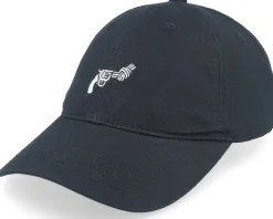 Hot Dedicated Soft Cap Slussen The Knotted Gun Black Dad Cap -