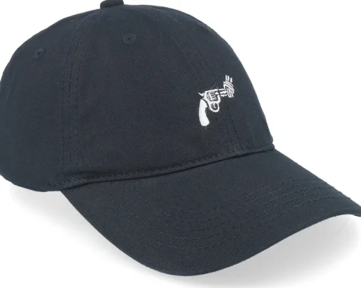 Hot Dedicated Soft Cap Slussen The Knotted Gun Black Dad Cap -