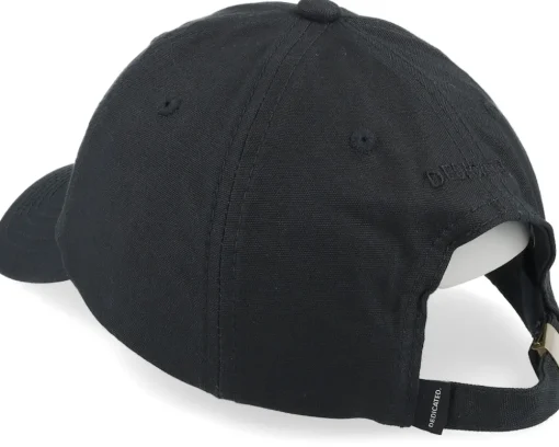 Online Dedicated Soft Cap Slussen Will Travel Black Dad Cap -